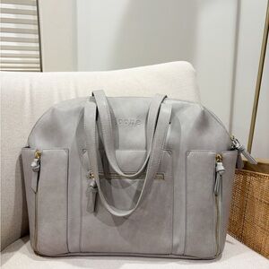 Grey Diaper Bag by joone Carryall Bag